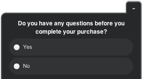 Exit survey questions for an ecommerce store using Qualaroo